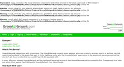 Desktop Screenshot of greenadnetwork.com